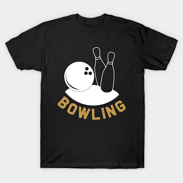 Bowling - Bowling T-Shirt by APuzzleOfTShirts